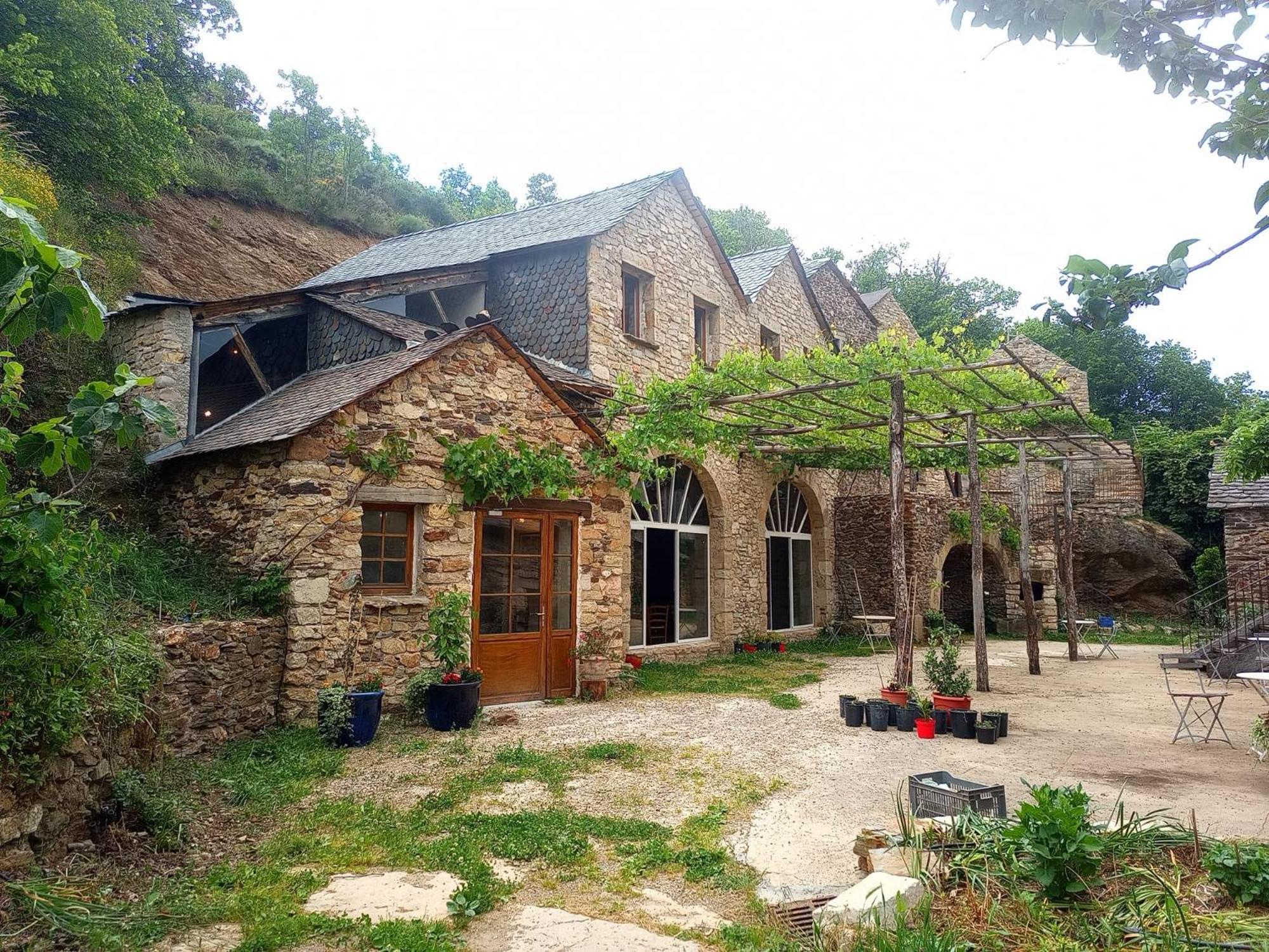 La Ferme Des Cevennes Hotel Florac Buitenkant foto